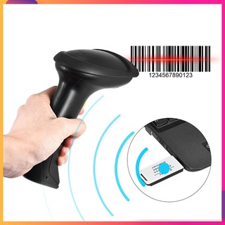 Máy quét mã vạch không dây, đầu đọc mã vạch - súng bắn mã vạch wireless 2.4G chất lượng cao - Bảo hành 12 tháng