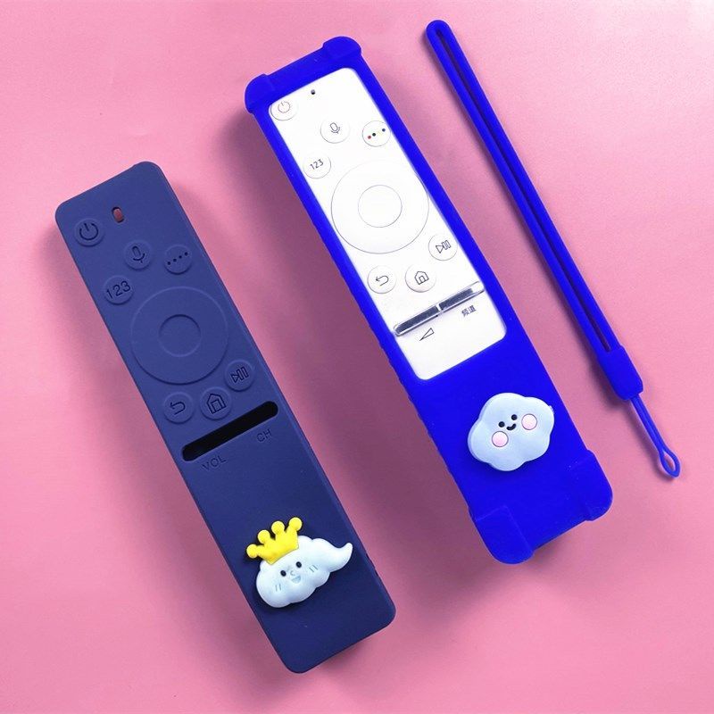Ốp Bảo Vệ Điều Khiển Từ Xa Chống Rơi Hình Hoạt Hình Dễ Thương Cho TV Samsung BN59-01298J QA55/65/75