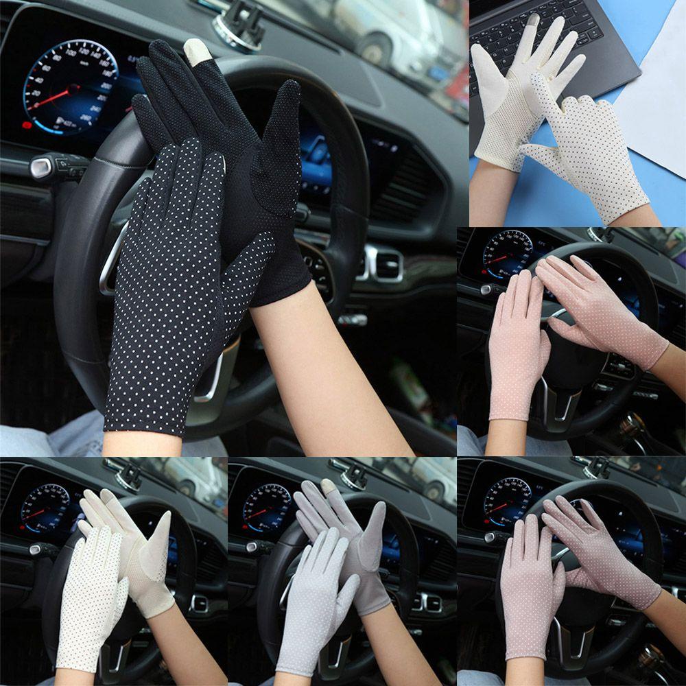 Găng Tay Lái Xe Chống Trượt Toàn Diện Thời Trang Xuân Hè