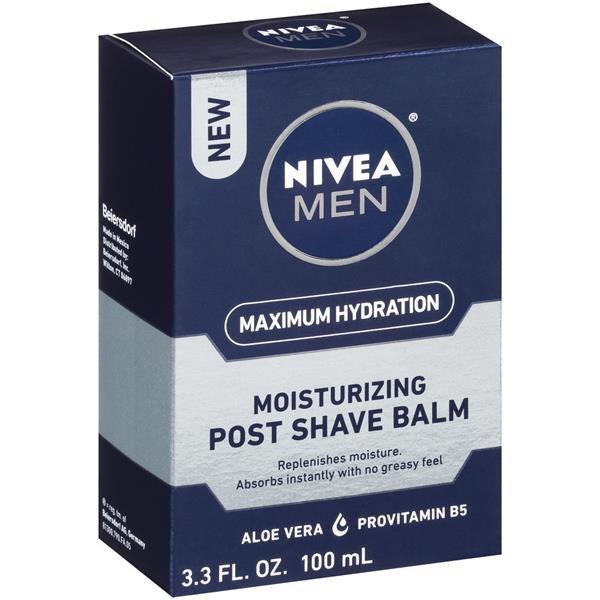 SÁP DƯỠNG SAU CẠO RÂU NIVEA MEN AFTER SHAVE BALM KHÔNG CỒN CHO DA NHẠY CẢM - 100ML