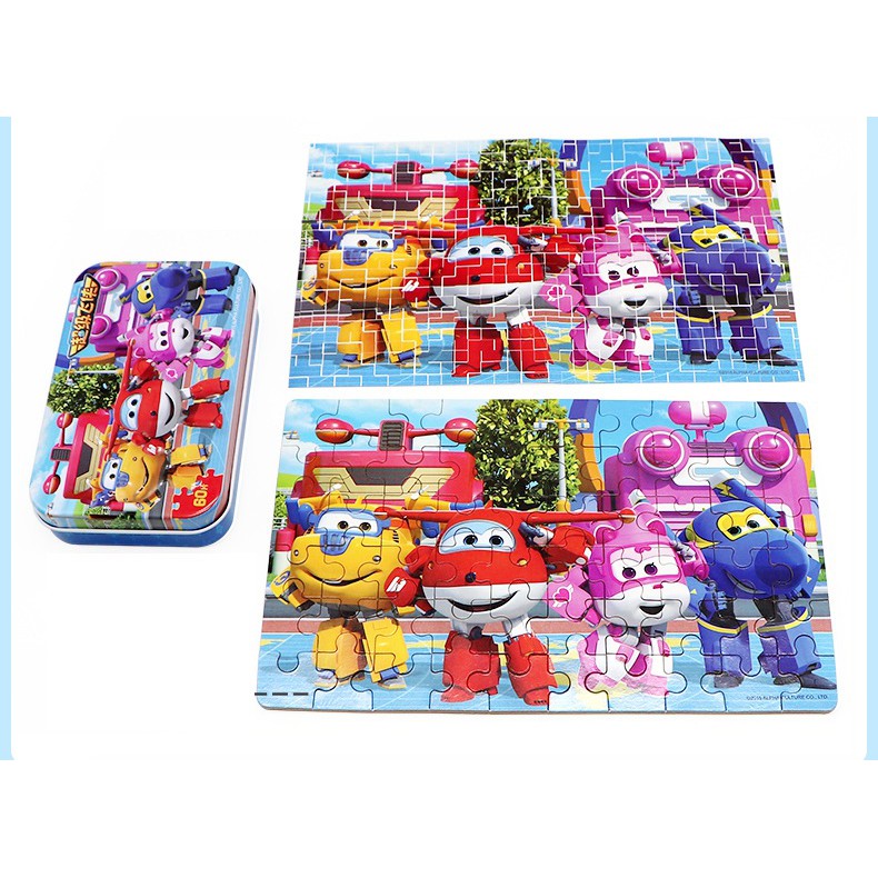 Đồ Chơi Ghép Hình Puzzle 60 Mảnh Hộp In 3D / Xếp hình cho bé