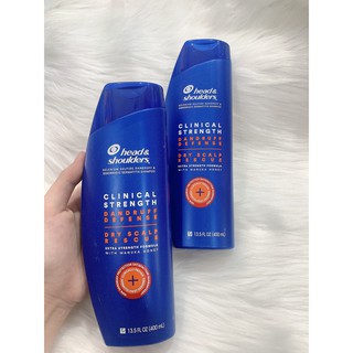 Dầu gội nấm và gàu Head & Shoulder Clinical Strength 400ml của Mỹ