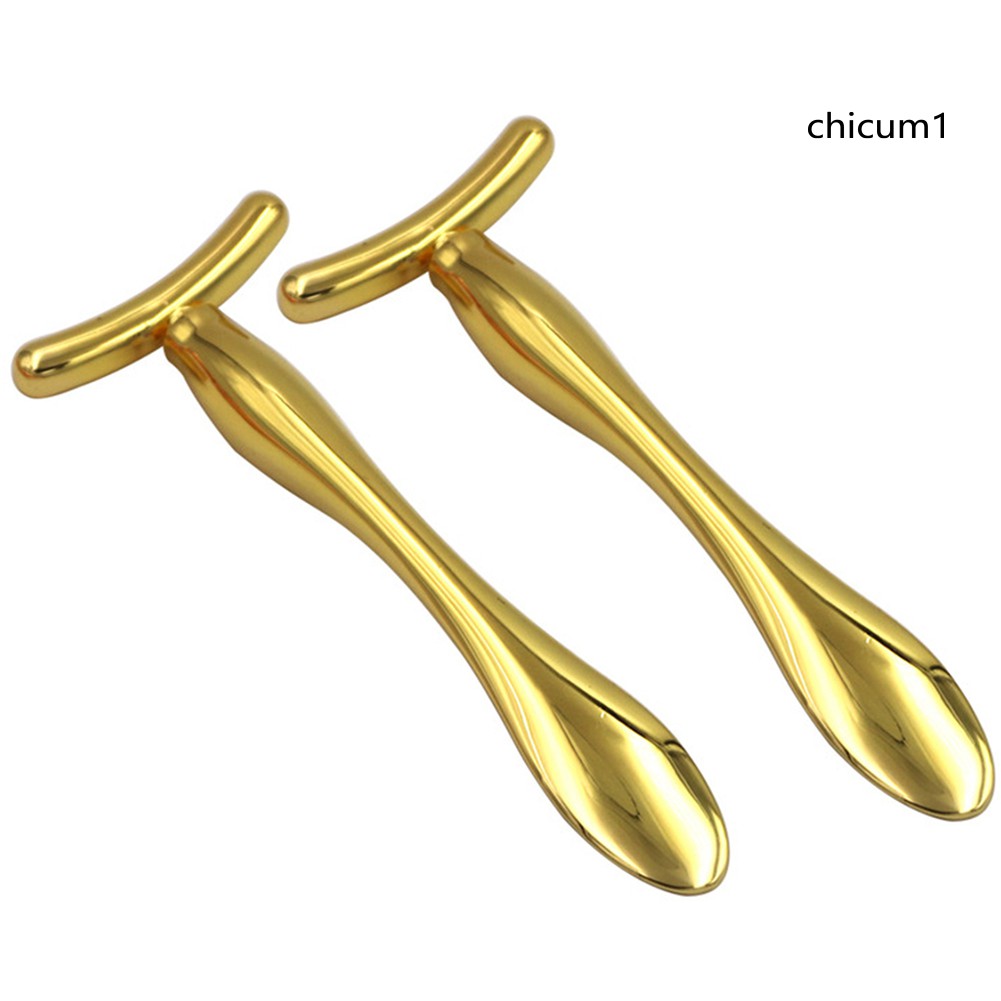 Set 2 Dụng Cụ Mát Xa Vùng Da Mắt Loại Bỏ Nếp Nhăn Tiện Dụng