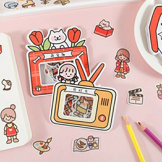Bộ 40 hình dán trang trí dễ thương