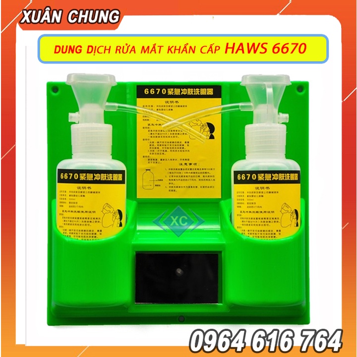 Dung dịch rửa mắt khẩn cấp haws 6670 (có dung dịch)