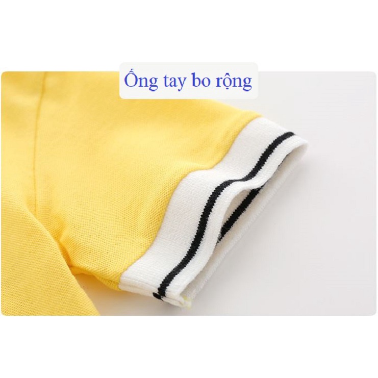 Áo polo bé trai size đại thời trang trẻ em phong cách Hàn Quốc - Hãng 27Kids