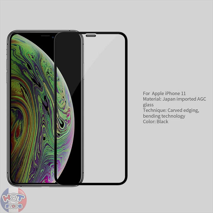 Kính cường lực full màn hình Nillkin 3D CP+ Max cho Iphone 11 6.1