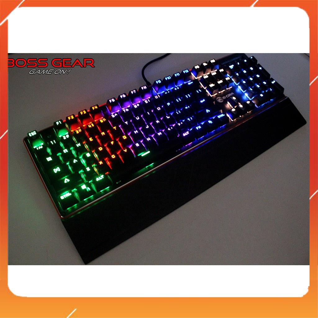 Bàn phím cơ Gaming E-DRA EK300 - Chống nước - Có kê tay - Led 7 màu - BH 24 tháng