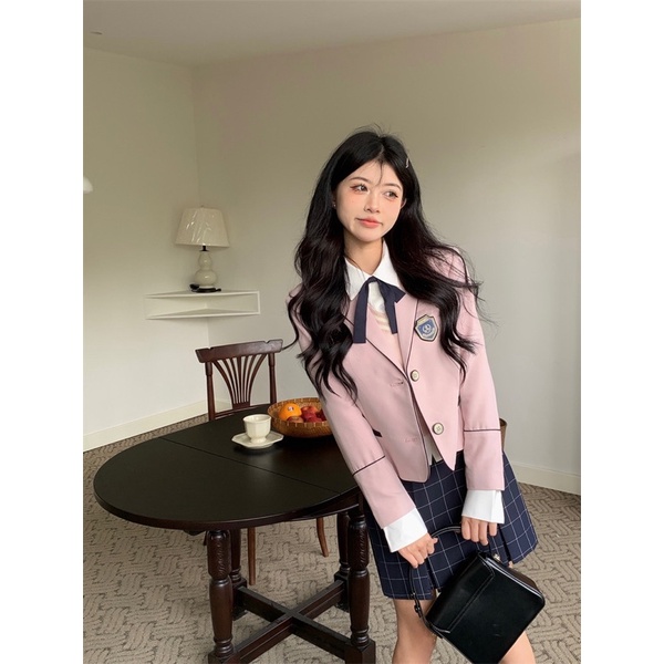 TKLIHN Set váy VEST ulzzang học sinh sinh viên phong cách tiểu thư SANG CHẢNH hot FASHIONITA 2022