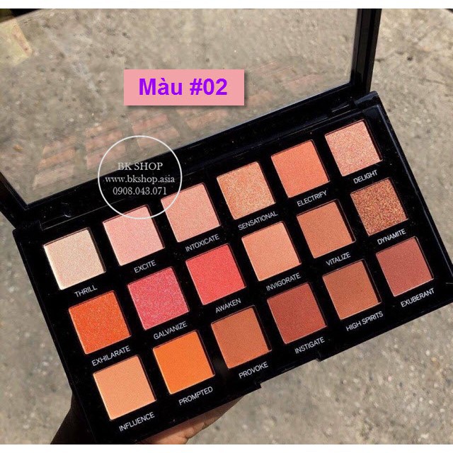 Sét Phấn mắt -Tạo khối - Highlight 18 Ô Sivanna HD Ultimate Shadow Palette HF375