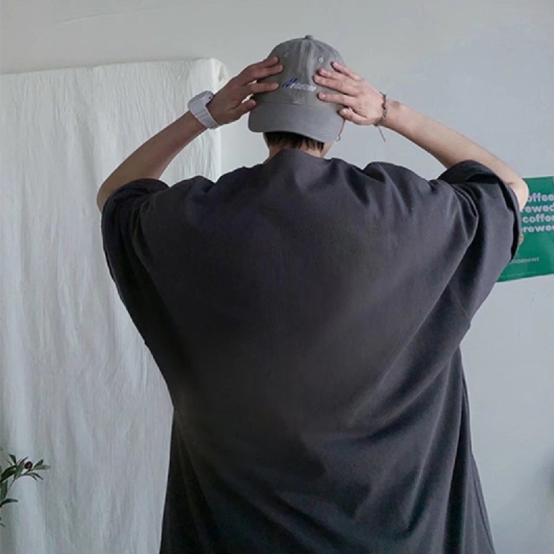 Áo Thun Tay Ngắn Dáng Rộng In Họa Tiết Thời Trang Mùa Hè Phong Cách Hàn Quốc Cho Nam