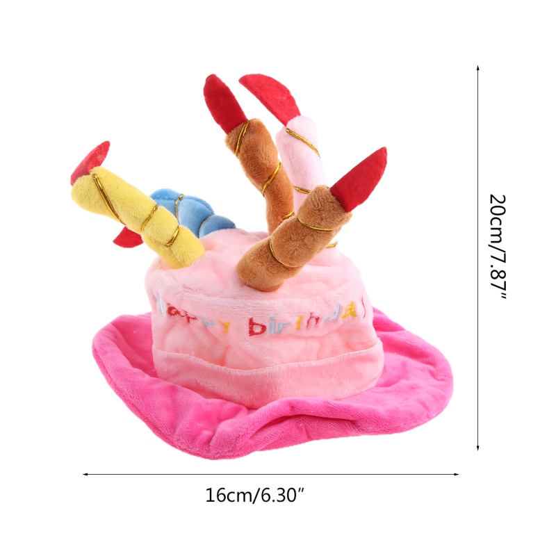 Lucky Set 2 Món Phụ Kiện Hóa Trang Mũ Yếm / Khăn Choàng / Nón Sinh Nhật Trang Phục Chụp Ảnh Cho Cún Cưng