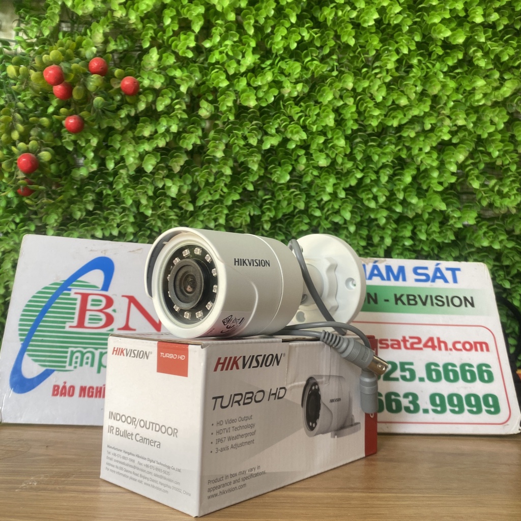 Camera Hikvision 16DOT-IR 2.0MP mắt thân sắt