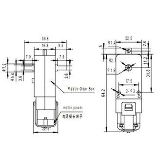 Động Cơ Giảm Tốc Vàng 3V-9V