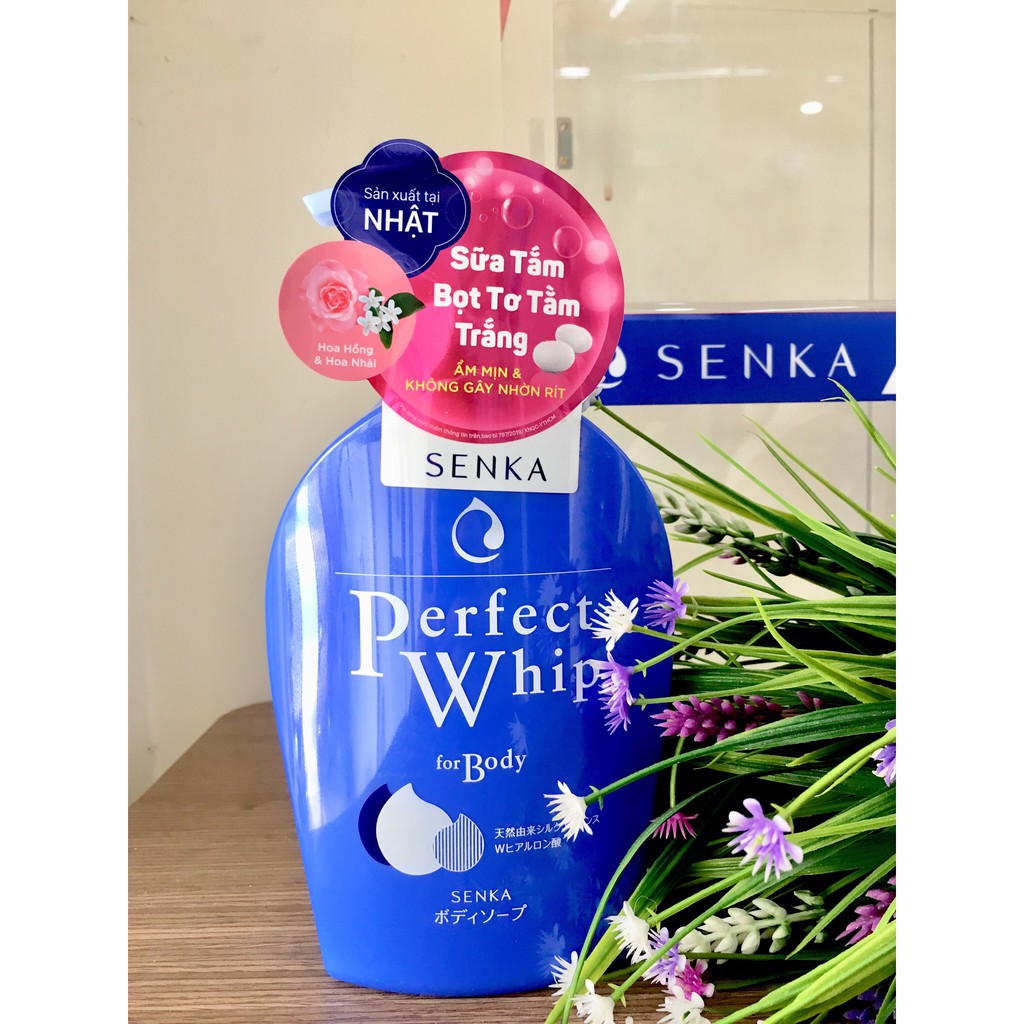 Sữa tắm dưỡng ẩm Senka Perfect Whip for Body 500ml