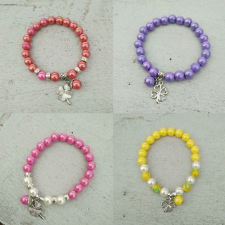 Vòng tay nữ handmade candy mix cham nhiều màu dễ thương style hàn quốc - namimi