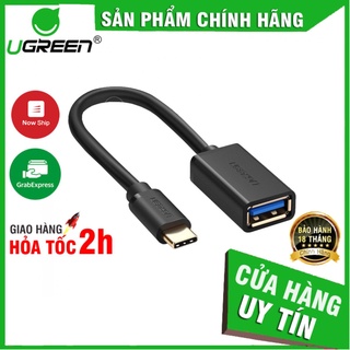 Ugreen 30701 - Cáp OTG USB Type C sang USB 3.0 ✔HÀNG CHÍNH HÃNG ✔