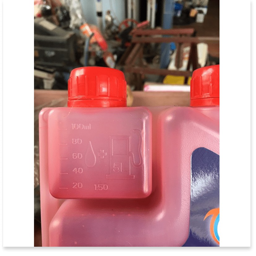 Dầu nhớt máy cắt cỏ 2 thì BLUE-2T thái lan pha xăng 1L