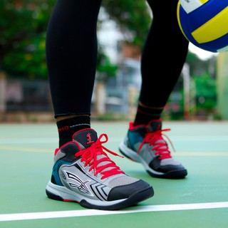 [Tặng Vớ] GIÀY BÓNG CHUYỀN BEYONO SKY DREAM (GREY) - GIÀY BÓNG CHUYỀN CHUYÊN DỤNG, CHUYÊN NGHIỆP VÀ BỀN BỈ