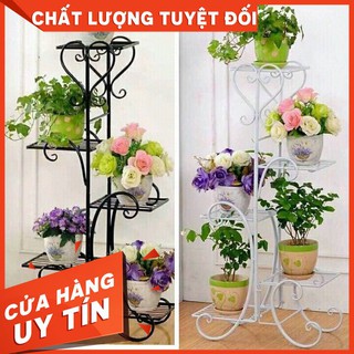 HOT Kệ sắt để chậu hoa cây cảnh 5 tầng