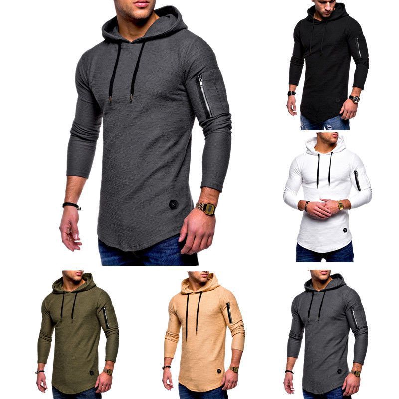 Áo Hoodie Dài Tay Ôm Body Cho Nam | BigBuy360 - bigbuy360.vn