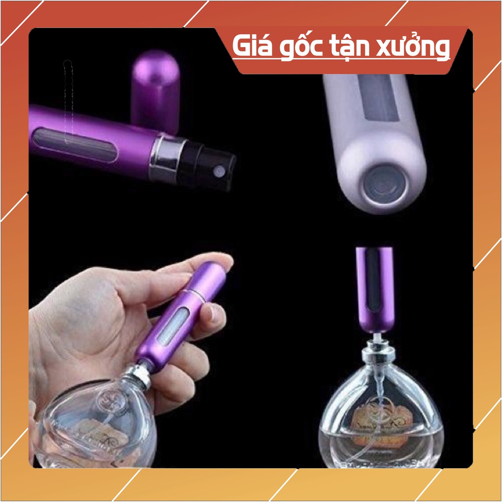 [GIÁ SỈ TOÀN QUỐC] LỌ CHIẾT NƯỚC HOA MINI 5ml TỰ ĐỘNG SIÊU TIỆN LỢI