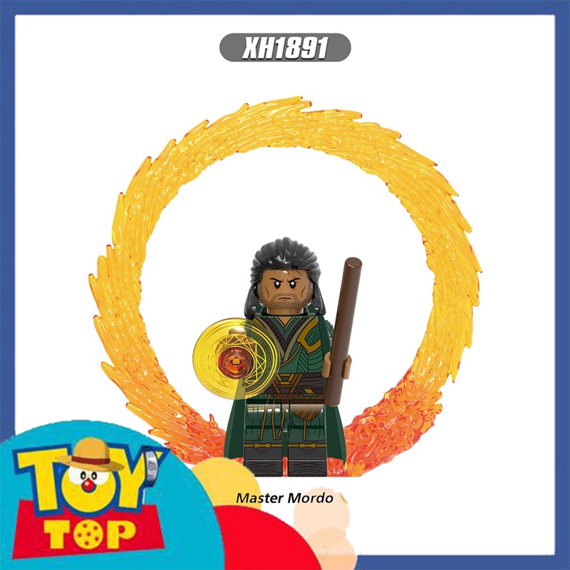 Đồ chơi lắp ráp mini phù thủy tối thượng Doctor Strange trong đa vũ trụ xếp hình Marvel X0335