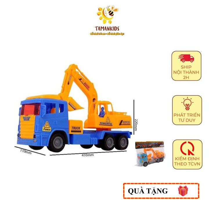 Đồ Chơi Mô Hình Đồ Chơi Xe Múc Loại Lớn Hàng Việt Nam