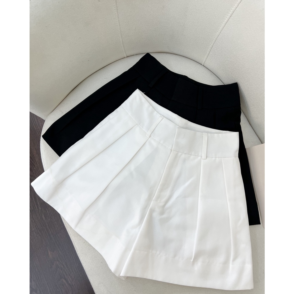 Quần kaki lưng cao xếp ly , Peace House Clothing