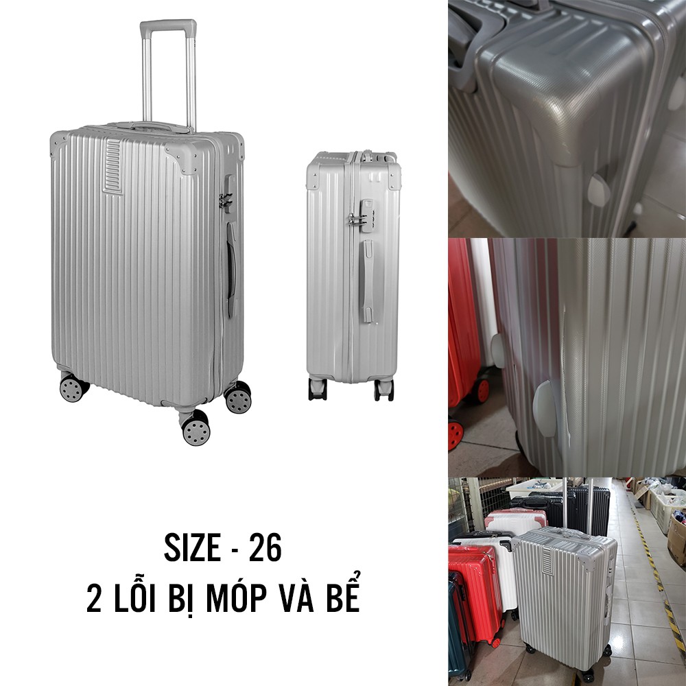 Vali kéo du lịch xả hàng sale sốc xả lỗ nặng các size 20-24-26 inch số lượng có hạn