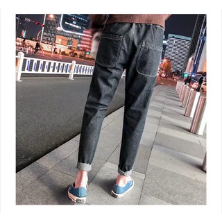 Jeans đen dạo phố #K07