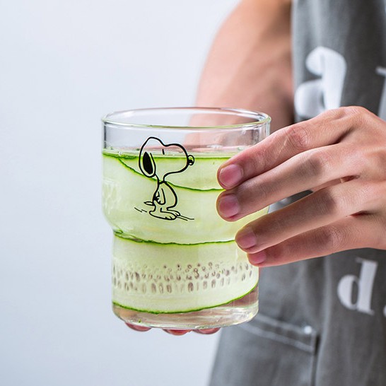 Cốc Thủy Tinh Họa Tiết Hoạt Hình Dễ Thương | BigBuy360 - bigbuy360.vn
