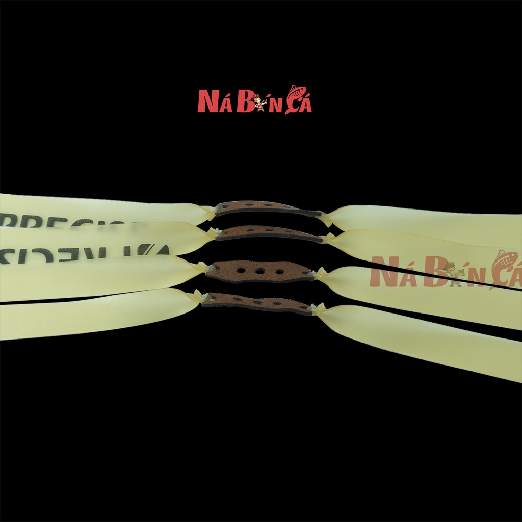 5 Dây ná v3r cao su, Dây ná chính hãng precise 0.55-0.6-0.65mm độ chính xác cao, siêu bền bỉ