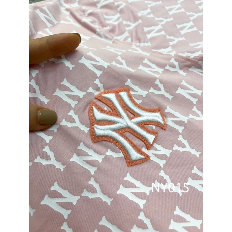 (HÀNG XUẤT XỊN) Áo hồng nhạt NY015 M//L//B MONOGRAM MULTICO PINK Made in Cam//bodia full-tag-code  Size XS S M L