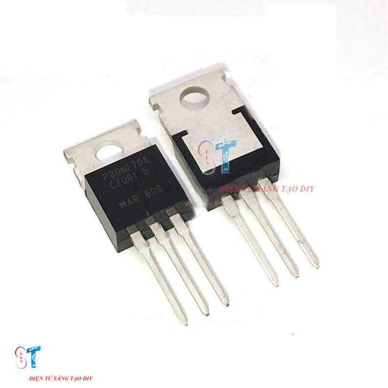 Mosfet 80NF70 To220 N-CH 70V 80A