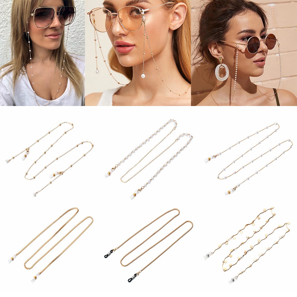 Dây đeo mắt kính chống trơn trượt bằng thiết kế kiểu dáng hợp thời trang sành điệu