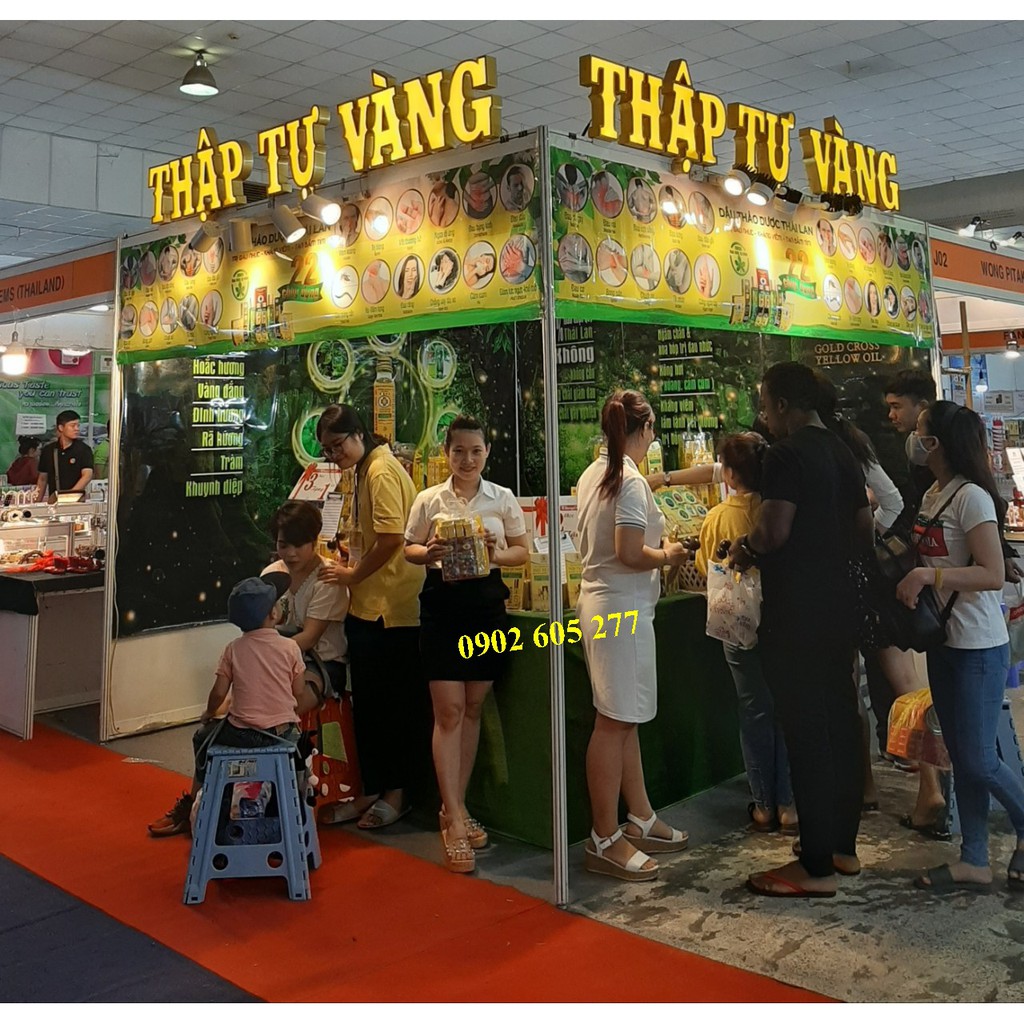 [Deal Hot]Dầu Thập Tự Vàng Thái Lan 3cc ( mua 12 chai khuyến mãi chai )