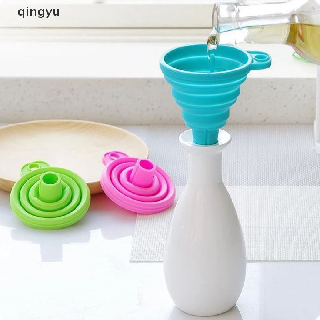 Phễu Silicone Gấp Gọn Mini Tiện Lợi Cho Nhà Bếp