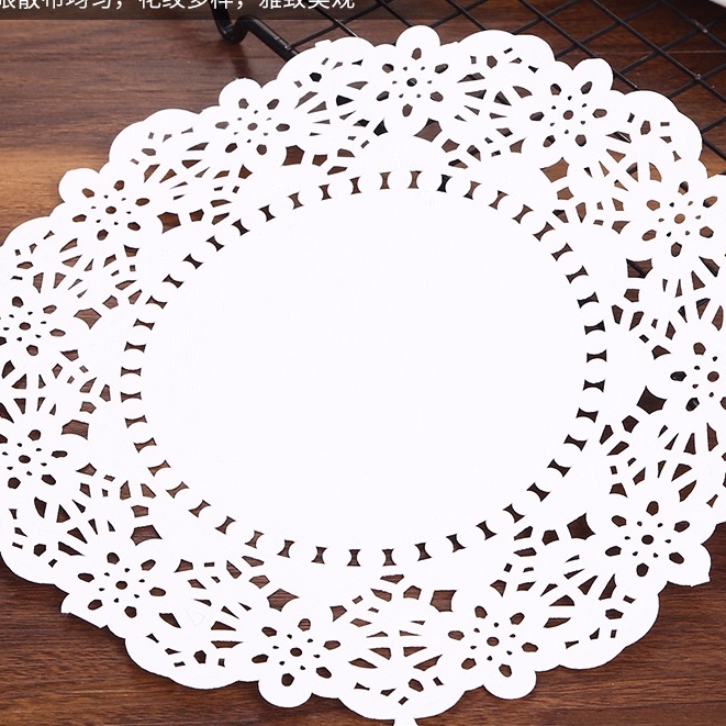 [Set 150 tờ] Giấy ren lót bánh họa tiết - Giấy thấm dầu, giấy nến thực phẩm cao cấp #giaythamdau