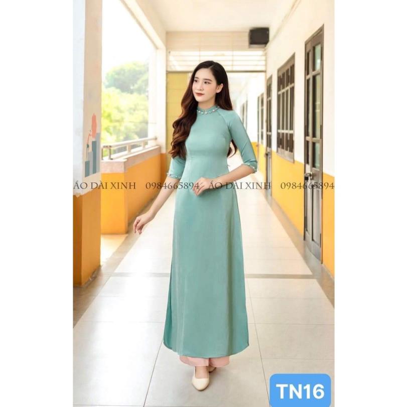 Giá sập sàn Áo dài may sẵn siêu hot đẹp duyên dáng 2022