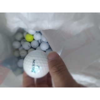 10 quả bóng golf cũ các loại ( calaway, honma, Srixon,..)