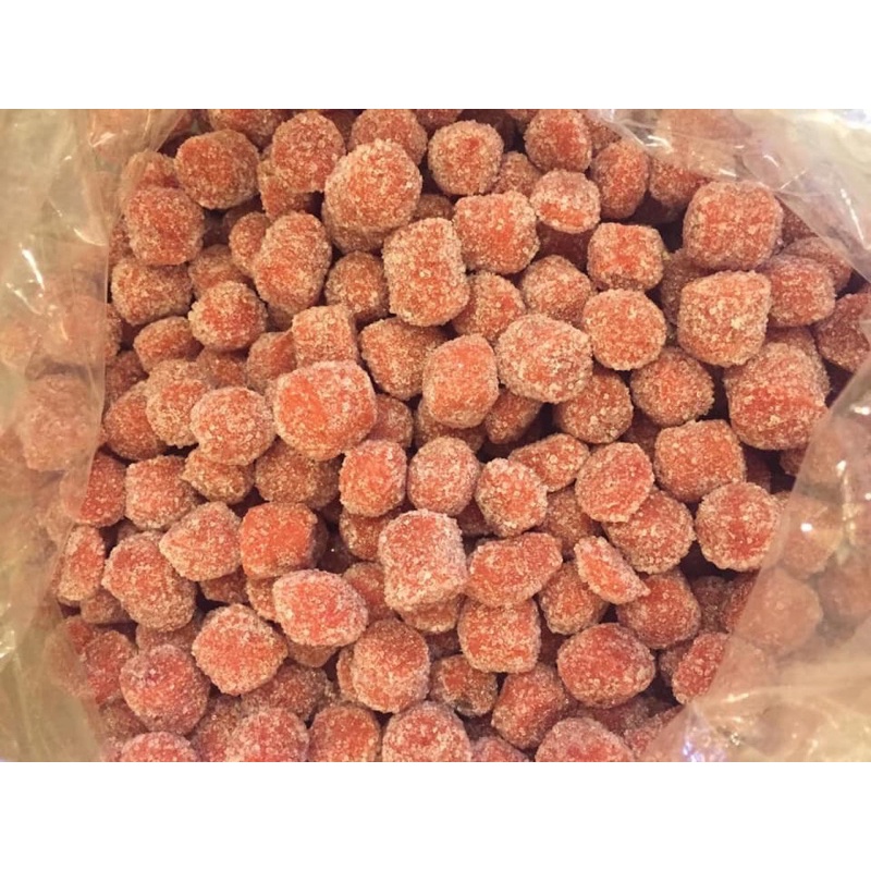 Gói 200G Kẹo dâu tây/dâu tằm/me cay/ kẹo dẻo trái cây - Đặc sản Đà Lạt