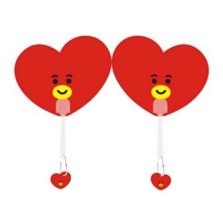 quạt tay bt21, bts , blackpink