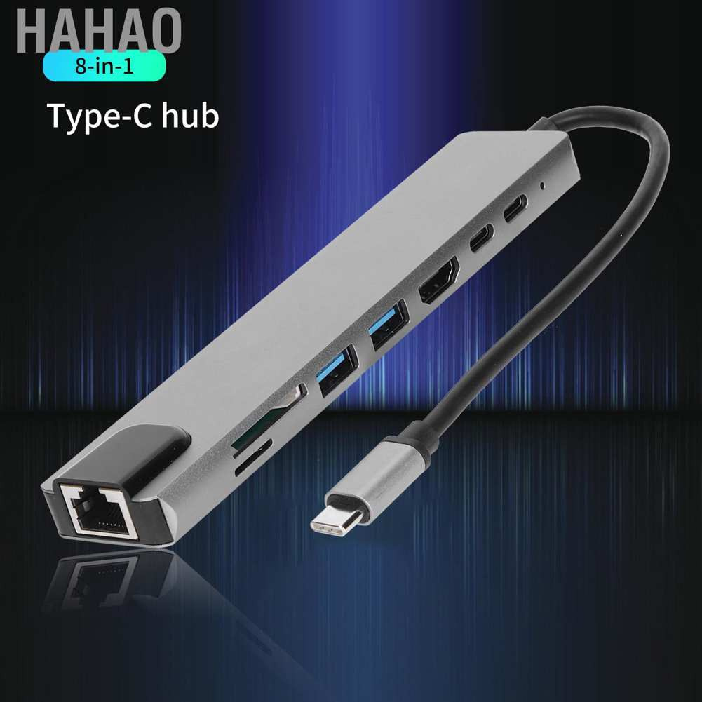 Đầu Đọc Thẻ Nhớ Máy Tính Rj45 Hahao 8 Trong 1 | BigBuy360 - bigbuy360.vn