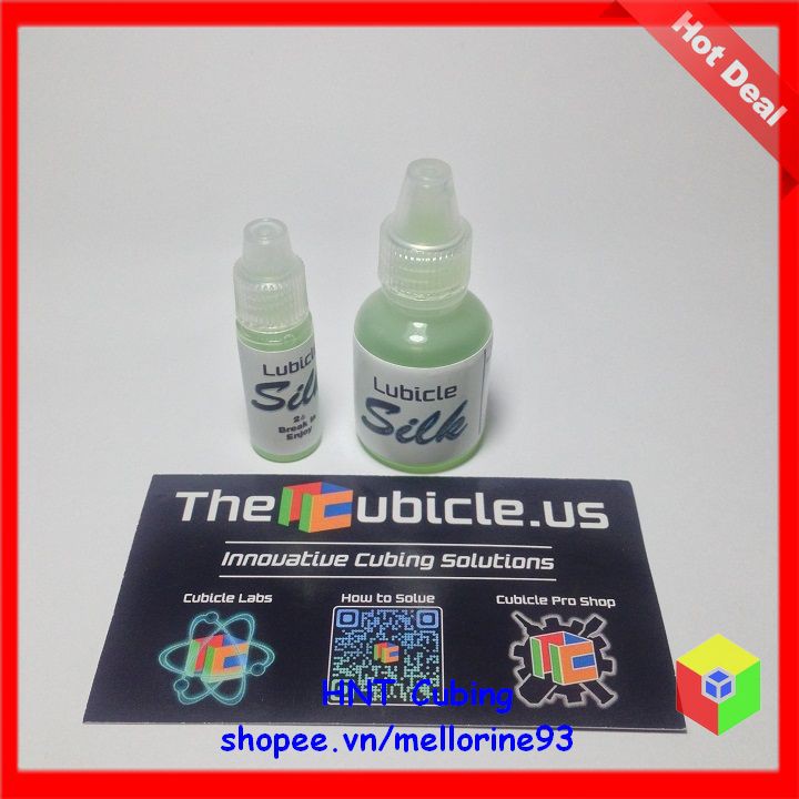 [TheCubicle] Cubicle Labs SILK Dầu Bôi Trơn Rubik Cao Cấp HNT Cubing