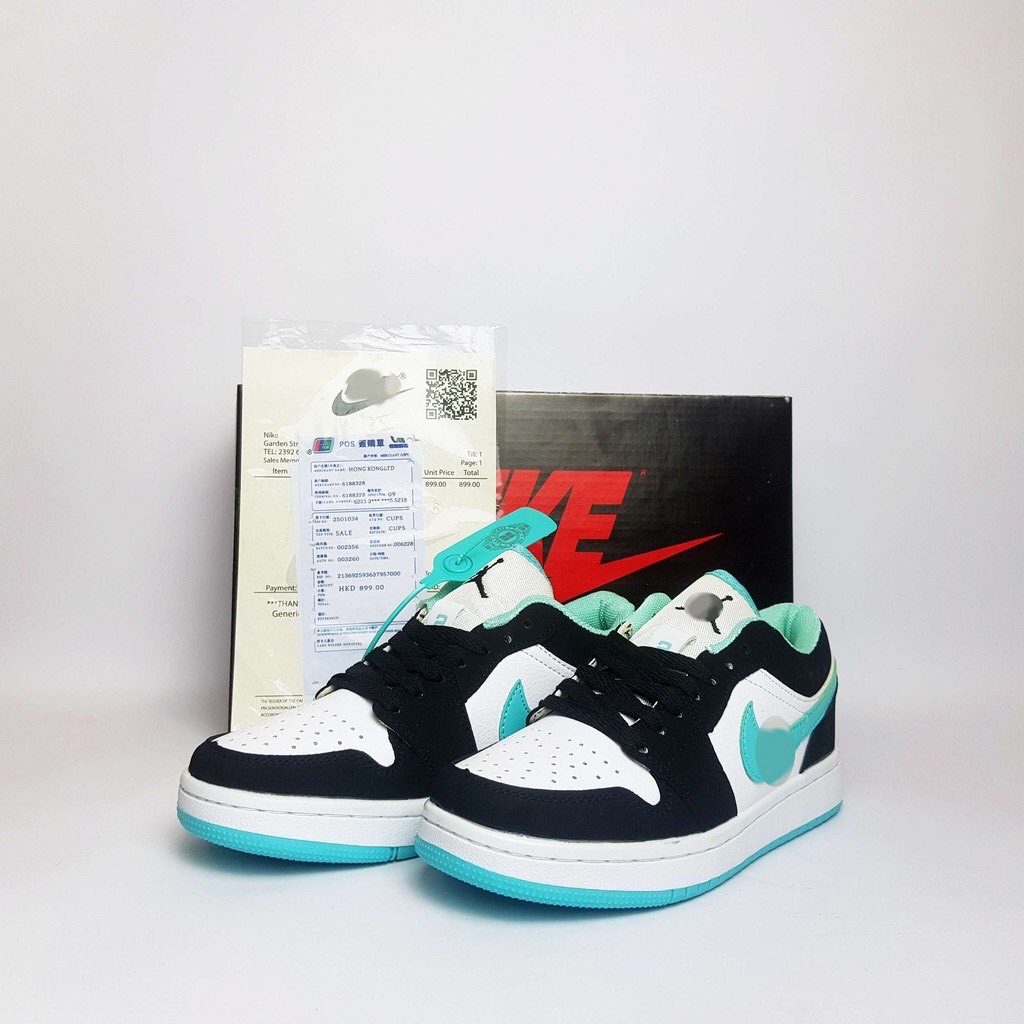 Giầy Air Jordan Cổ thấp 4 màu xanh trắng, Đen/T đế xanh, Low JD PARIS , Xám/T đế xanh - Hnger.Store | BigBuy360 - bigbuy360.vn
