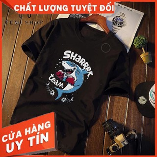 [FREESHIP-KEM ẢNH THẬT] ÁO PHÔNG IN HÌNH CÁ MẬP  SHARK chất _ mã 25