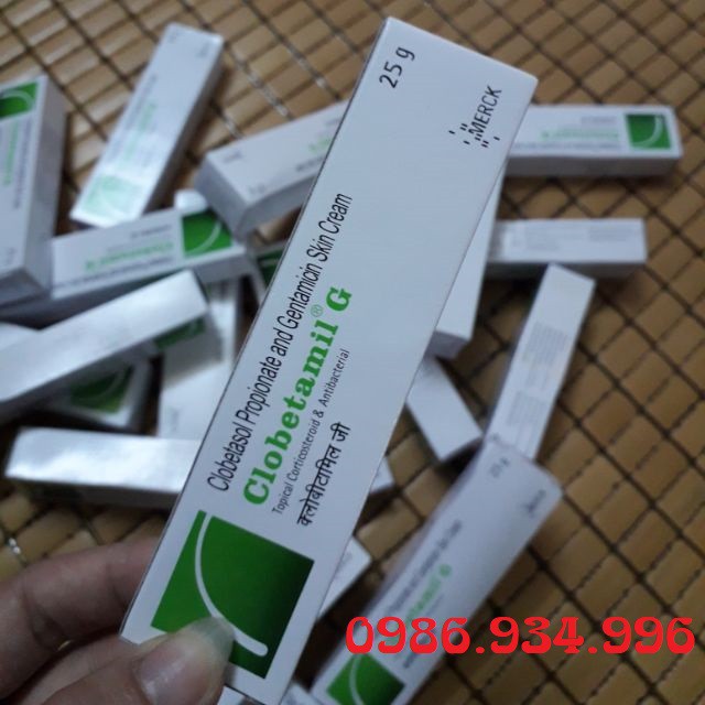 Bán 1 tuýp dài clobetamil g thái lan loại 25g