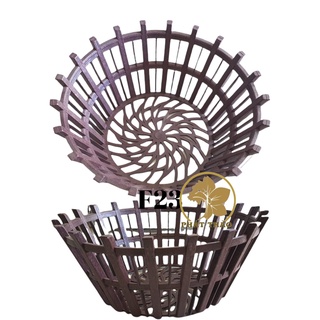 Combo 10 chậu nhựa f23cm