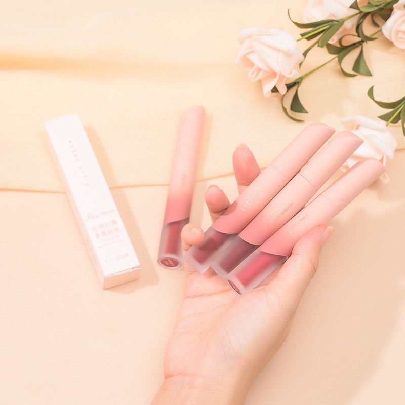 Son Kem Nhung Lì LIFUSHA Mềm Mịn - Nội Địa Trung